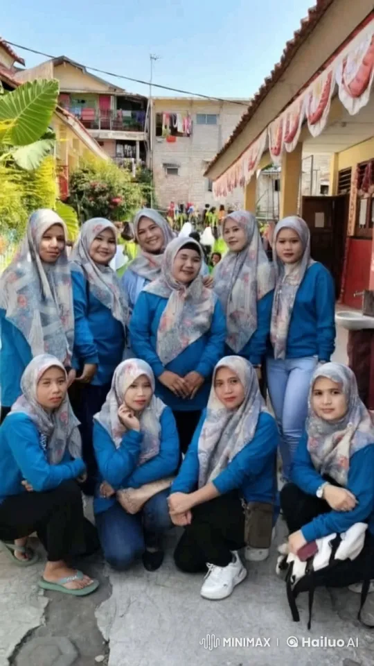 Women in Blue Practice Synchronized Kung Fu – AI Generated Video | Hailuo AI