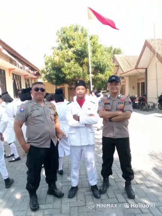 Police Officers Practice Kungfu in Uniformed Group – AI Generated Video | Hailuo AI
