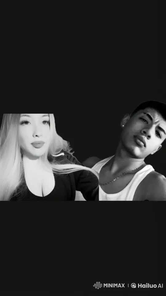 Affectionate Embrace in Monochrome Romance – AI Generated Video | Hailuo AI