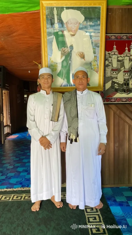 White-Robed Men Perform Intense Kung Fu in Wooden Room – AI Generated Video | Hailuo AI