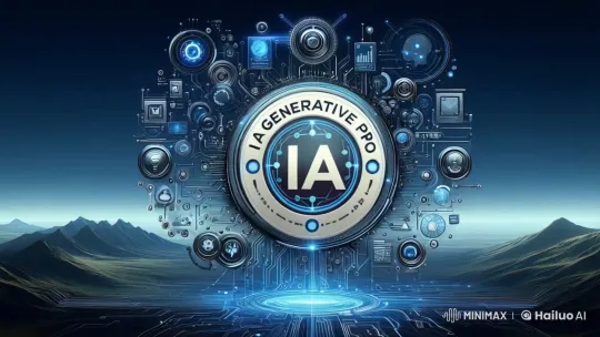 Futuristic Tech Logo Animation with Rotating Elements – AI Generated Video | Hailuo AI