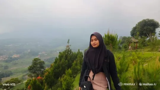 Woman Transforms into Fairy in Serene Hillside Panorama – AI Generated Video | Hailuo AI