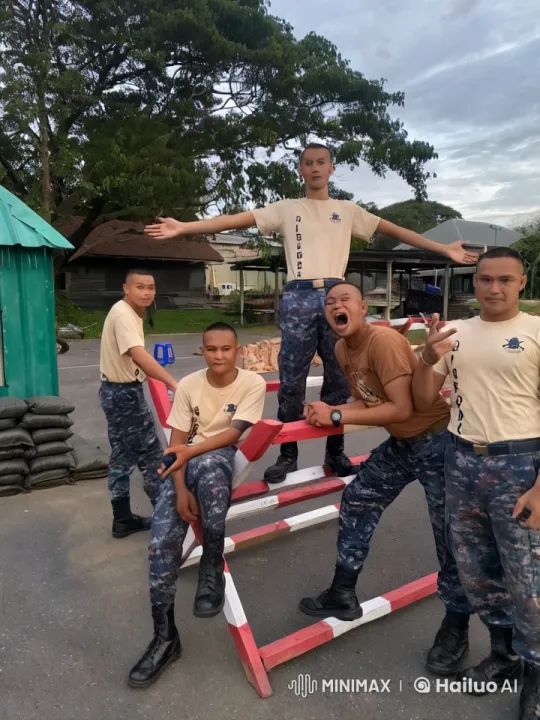 Military Personnel Perform High-Energy Martial Arts Fight – AI Generated Video | Hailuo AI