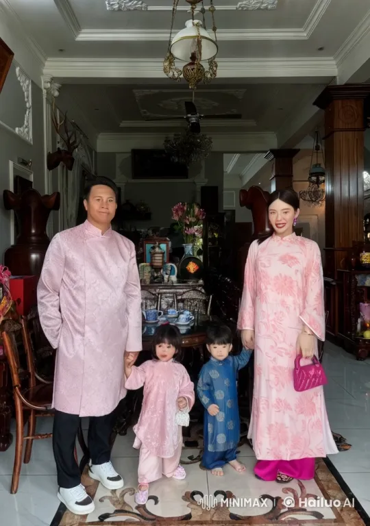 Family Bonding Through Kung Fu in Elegant Living Room – AI Generated Video | Hailuo AI