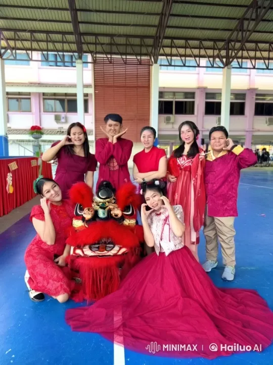 Traditional Costumed Performers Demonstrate Skilled Kung Fu Routine – AI Generated Video | Hailuo AI