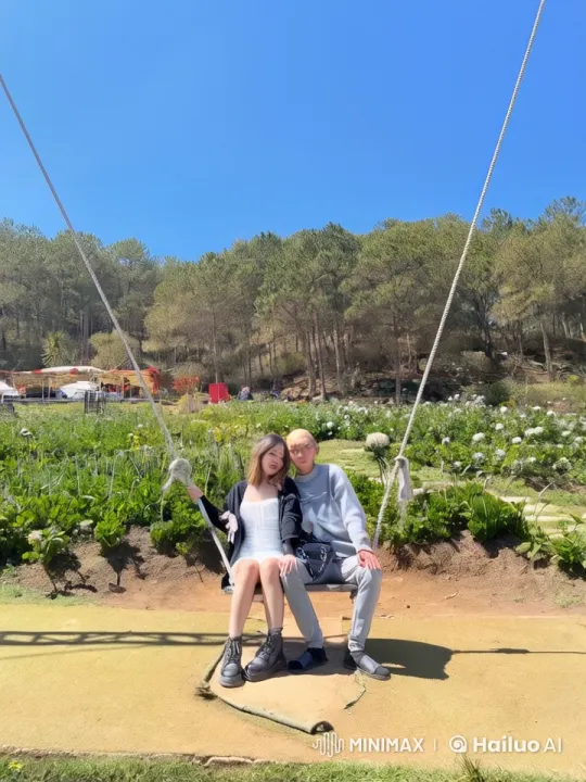 Couples Kung Fu Duel in Scenic Outdoor Setting – AI Generated Video | Hailuo AI