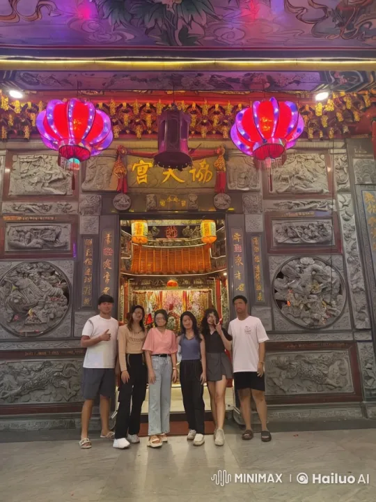 Kungfu Display in Front of Chinese Temple – AI Generated Video | Hailuo AI