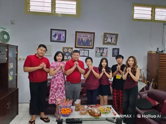 Family Showcases Martial Arts Skills in Living Room Gathering – AI Generated Video | Hailuo AI