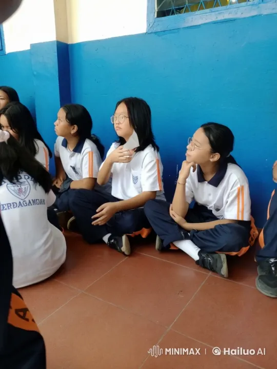 Students Practice Energetic Kungfu in School Setting – AI Generated Video | Hailuo AI