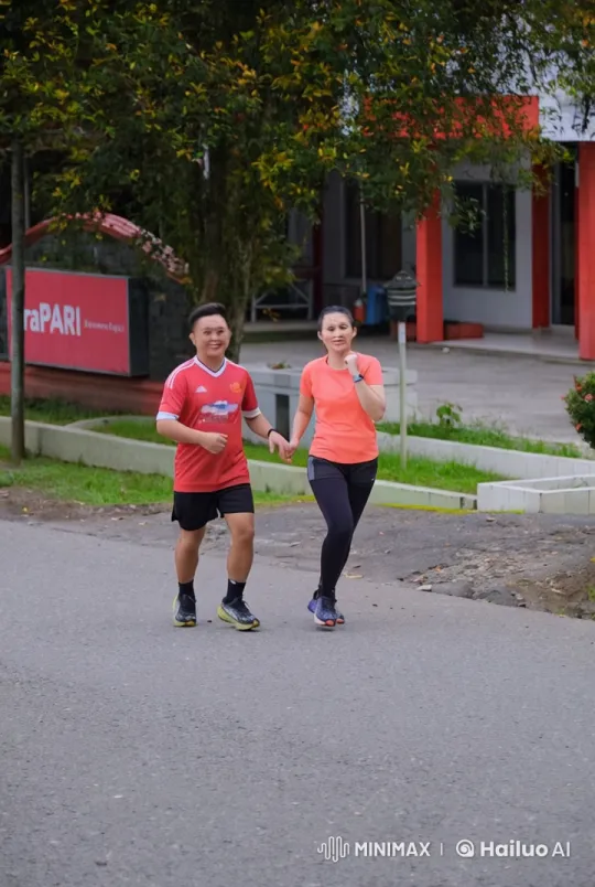 Athletic Duo Engages in Intense Kung Fu Sparring – AI Generated Video | Hailuo AI