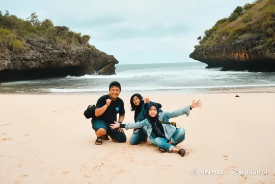 Traditional Kung Fu Display on Picturesque Beach – AI Generated Video | Hailuo AI