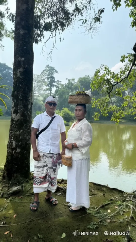 Traditional Kungfu Display in Tranquil Landscape – AI Generated Video | Hailuo AI