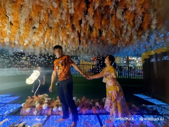 Dramatic Kungfu Fight in Ornate Setting – AI Generated Video | Hailuo AI