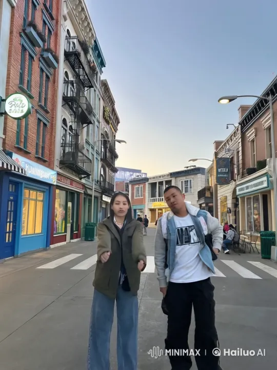 Dynamic Kungfu Street Fight in Colorful Cityscape – AI Generated Video | Hailuo AI