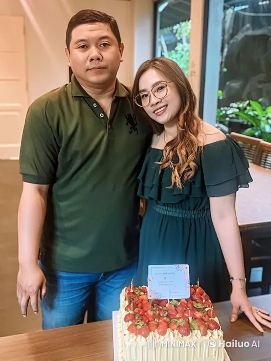 Kung Fu Pair Showcases Skills Beside Festive Cake – AI Generated Video | Hailuo AI