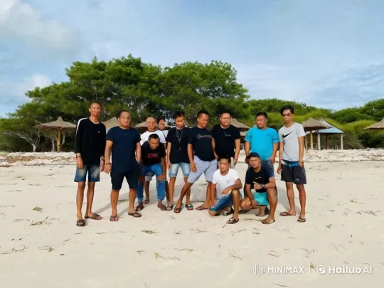 Beachside Kungfu Display by Friends – AI Generated Video | Hailuo AI