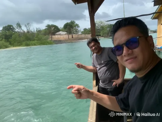 Two Men Catching a Marlin on Turquoise Waters – AI Generated Video | Hailuo AI