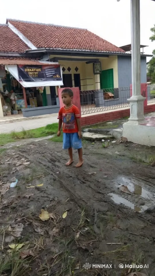 Energetic Boy Performing Martial Arts in Front of House – AI Generated Video | Hailuo AI