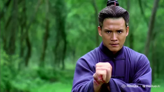 Traditional Kung Fu Master Demonstrates Skill in Forest Setting – AI Generated Video | Hailuo AI