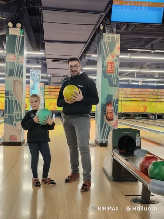 Kung Fu Practice in Bowling Alley Setting – AI Generated Video | Hailuo AI
