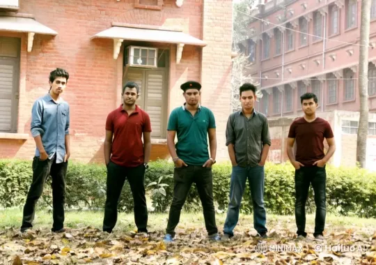 Young Men Demonstrate Martial Arts Skills in Courtyard – AI Generated Video | Hailuo AI