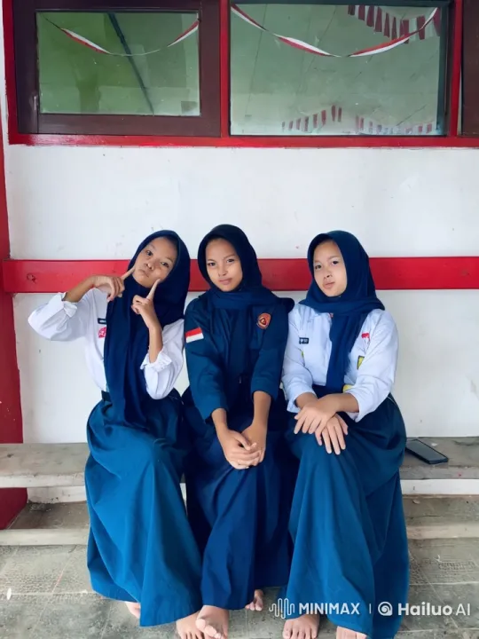 Girls Perform Impressive Kung Fu in School Setting – AI Generated Video | Hailuo AI