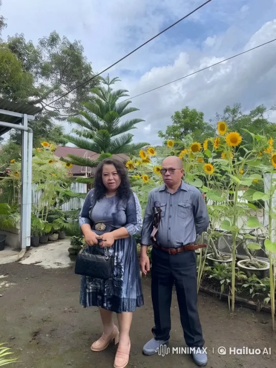 Couple Performs Kungfu in Sunflower Garden – AI Generated Video | Hailuo AI