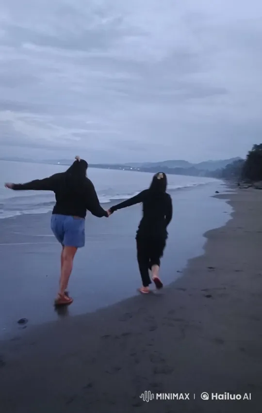 Beach Kung Fu Display: Women Demonstrate Martial Arts – AI Generated Video | Hailuo AI