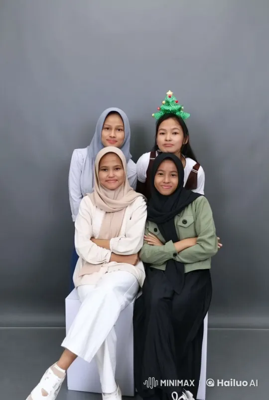 Four Women Displaying Camaraderie with Kungfu Poses – AI Generated Video | Hailuo AI