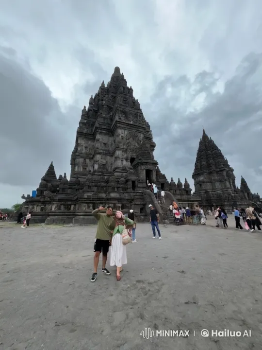 Kung Fu Duel in Front of Ancient Temple – AI Generated Video | Hailuo AI