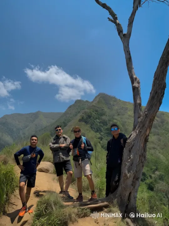Kungfu Masters Displaying Agility in Scenic Mountain Setting – AI Generated Video | Hailuo AI