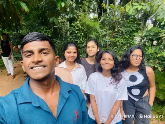 Friends Enjoying Playful Activities in a Forest Setting – AI Generated Video | Hailuo AI