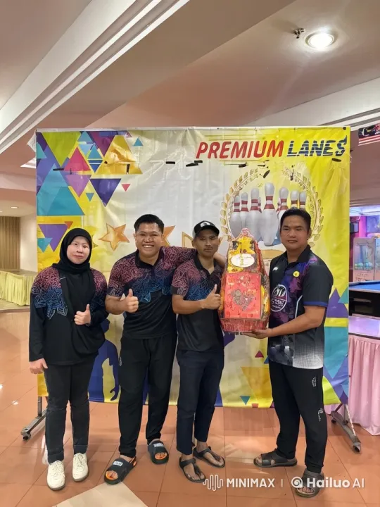 Martial Arts Display in Front of 'Premium Lanes' Banner – AI Generated Video | Hailuo AI