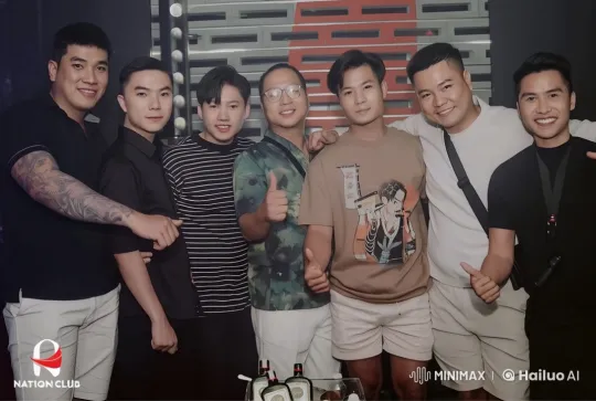 Friends Celebrating in a Lively Club Scene – AI Generated Video | Hailuo AI