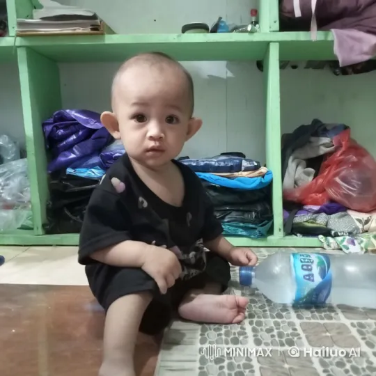 Baby Practices Kungfu in a Cluttered Room – AI Generated Video | Hailuo AI
