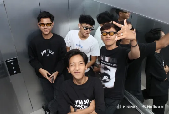 Young Men Perform Kung Fu in Elevator – AI Generated Video | Hailuo AI
