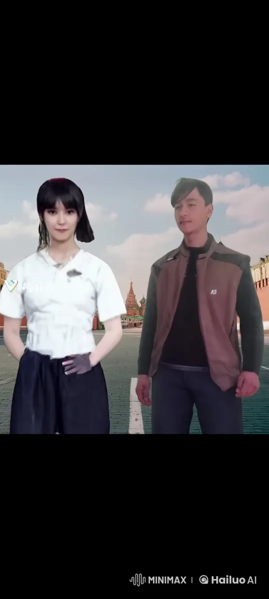 Young Couple's Tender Moment in Live2D Animation – AI Generated Video | Hailuo AI