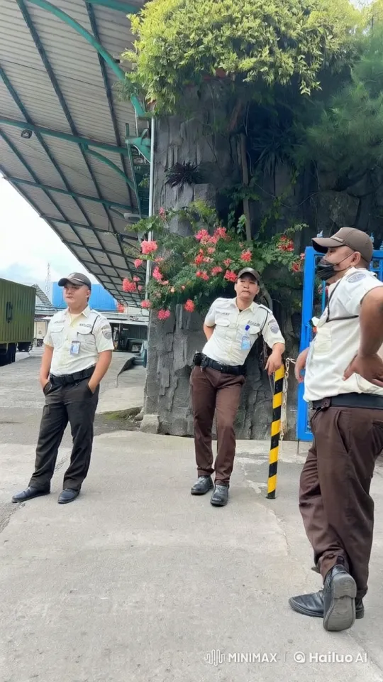 Security Guards Transform into Martial Artists in Dramatic Display – AI Generated Video | Hailuo AI