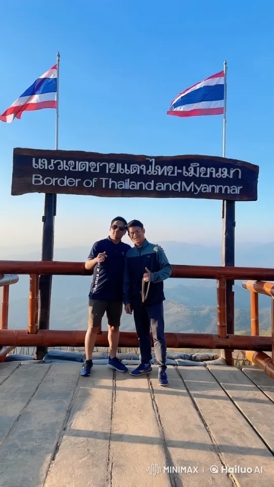 Friends Practice Martial Arts at Thailand-Myanmar Border – AI Generated Video | Hailuo AI