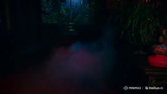 Possessed Chinese Woman Transforms in Haunting Scene – AI Generated Video | Hailuo AI