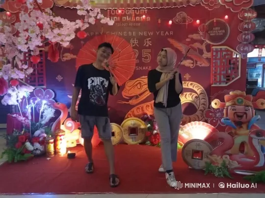 Chinese New Year Celebration with Kung Fu Demonstration – AI Generated Video | Hailuo AI