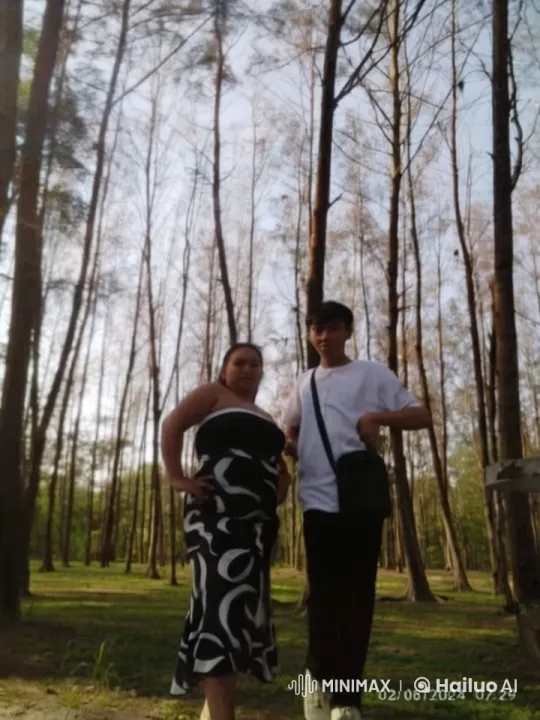 Martial Artists Engage in Intense Forest Battle – AI Generated Video | Hailuo AI
