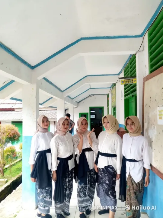 Traditional Attire: Girls' Kung Fu Demo in School Hall – AI Generated Video | Hailuo AI