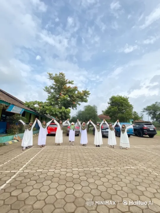 Live2D Video: Group Performs Synchronized Kungfu – AI Generated Video | Hailuo AI