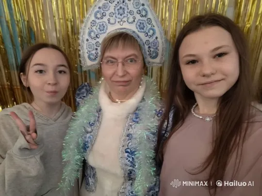 Girls Surprised by Wheelchair Collision in Festive Setting – AI Generated Video | Hailuo AI