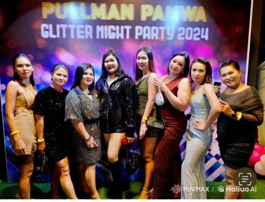 Glitter Night Party 2024: Women's Thrilling Kung Fu Battle – AI Generated Video | Hailuo AI
