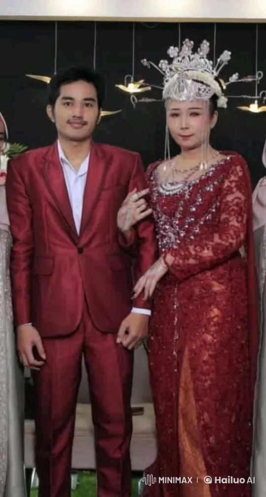 Elegant Couple Showcases Martial Harmony in Ceremonial Attire – AI Generated Video | Hailuo AI