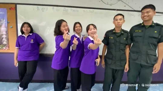 Dynamic Martial Arts Showdown in Classroom Setting – AI Generated Video | Hailuo AI