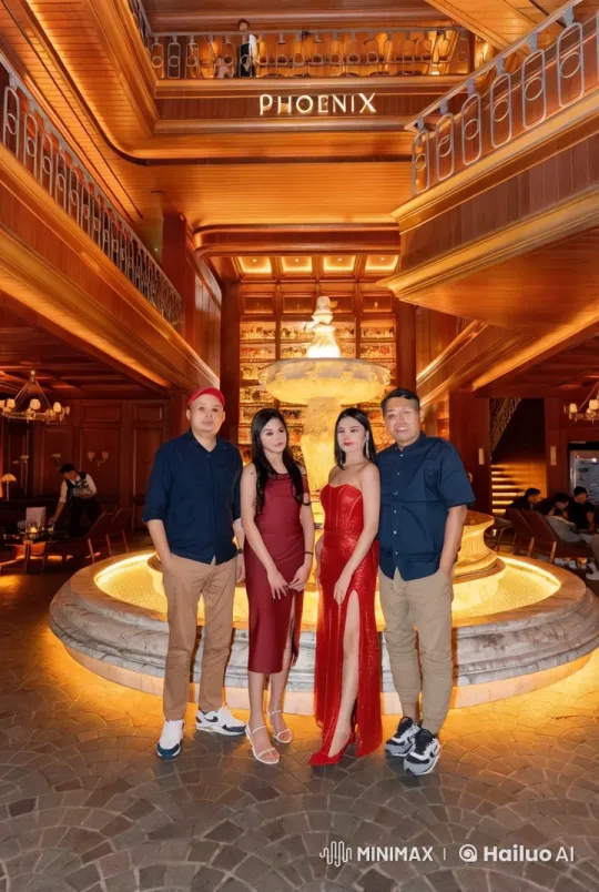 Luxury Interior: Kung Fu Performance Amidst Opulence – AI Generated Video | Hailuo AI
