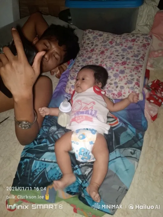 Baby's Playful Gestures with Caregiver – AI Generated Video | Hailuo AI